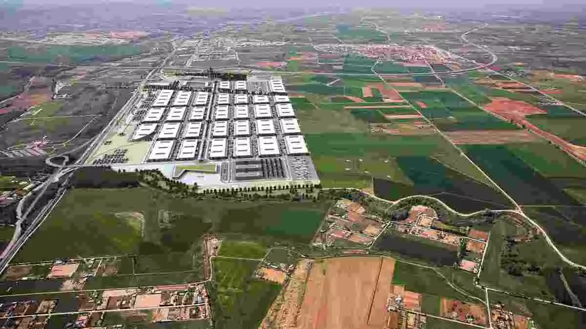 Render de la inermodal guadalajara del Port de Tarragona