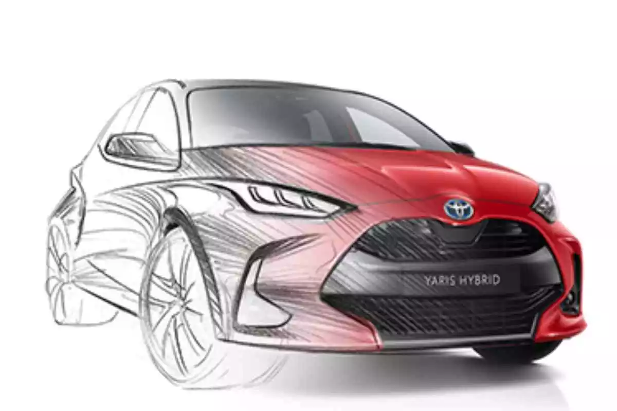 Dibuix d'un cotxe de Toyota Autoforum