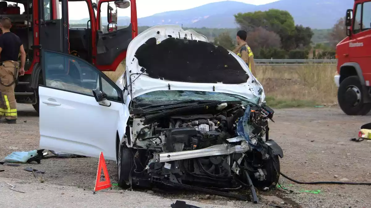 Imatge d'arxiu d'un accident mortal a les carreteres tarragonines