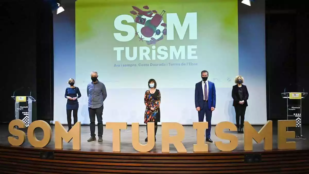Imatge de l'esdeveniment 'Som Turisme', del Patronat de Turisme de la Diputació de Tarragona, on s'han lliurat el Premi Jordi Cartanyà