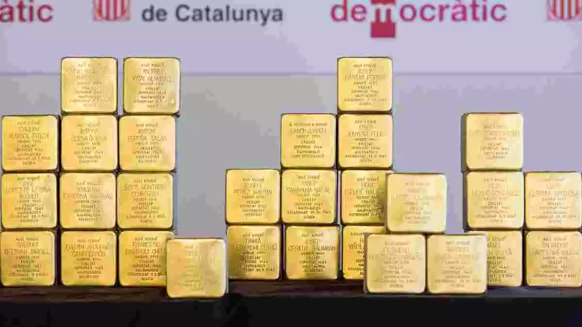 Imatge d'un stolpersteine