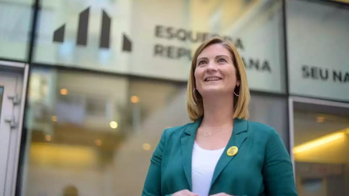 Raquel Sans i Guerra, cap de llista d'ERC a la demarcació de Tarragona per a les elecions al Parlament del 14 de febrer del 2021