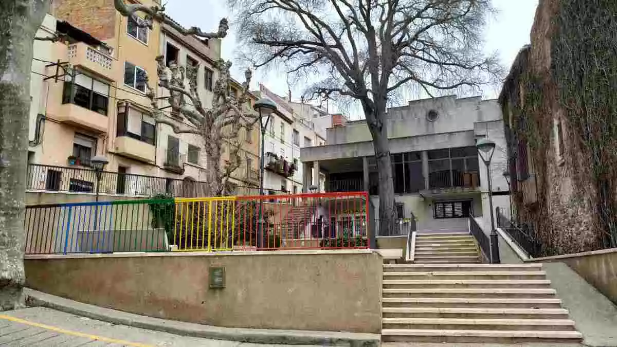 Façana exterior del Casal Municipal de Riudecols