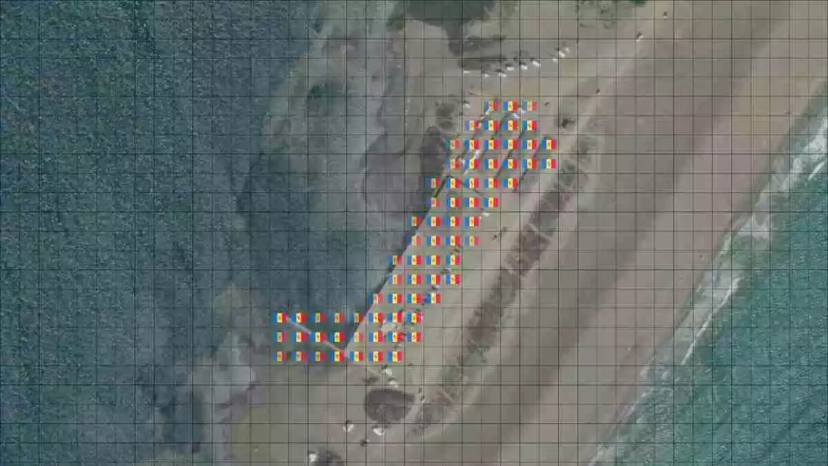 Captura de pantalla dels terrenys virtuals adquirits per Eufònic al Trabucador