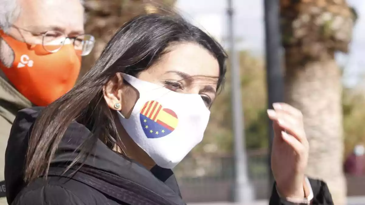 Inés Arrimadas, en un acte de Ciutadans a Tarragona