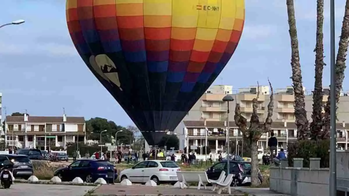 Imatge d'un globus aerostàtic