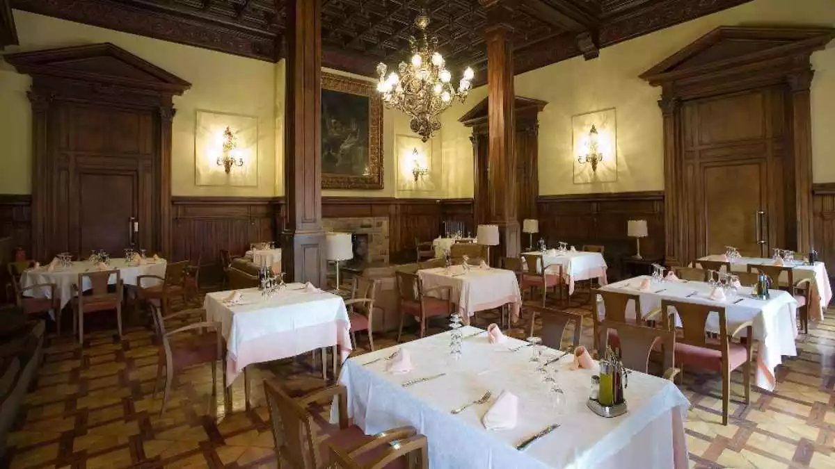 Interior del restaurant del Círcol de Reus