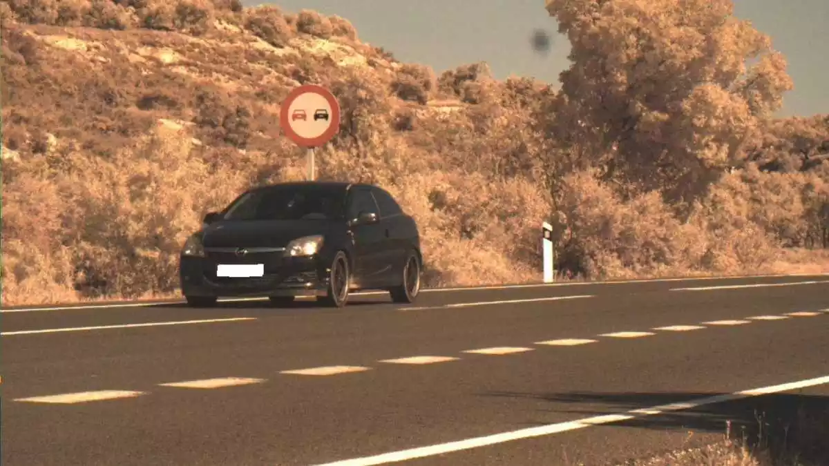 Un vehicle detectat en un control dels Mossos d'Esquadra que circulava a 181 km/h per l'N-240 a les Borges Blanques
