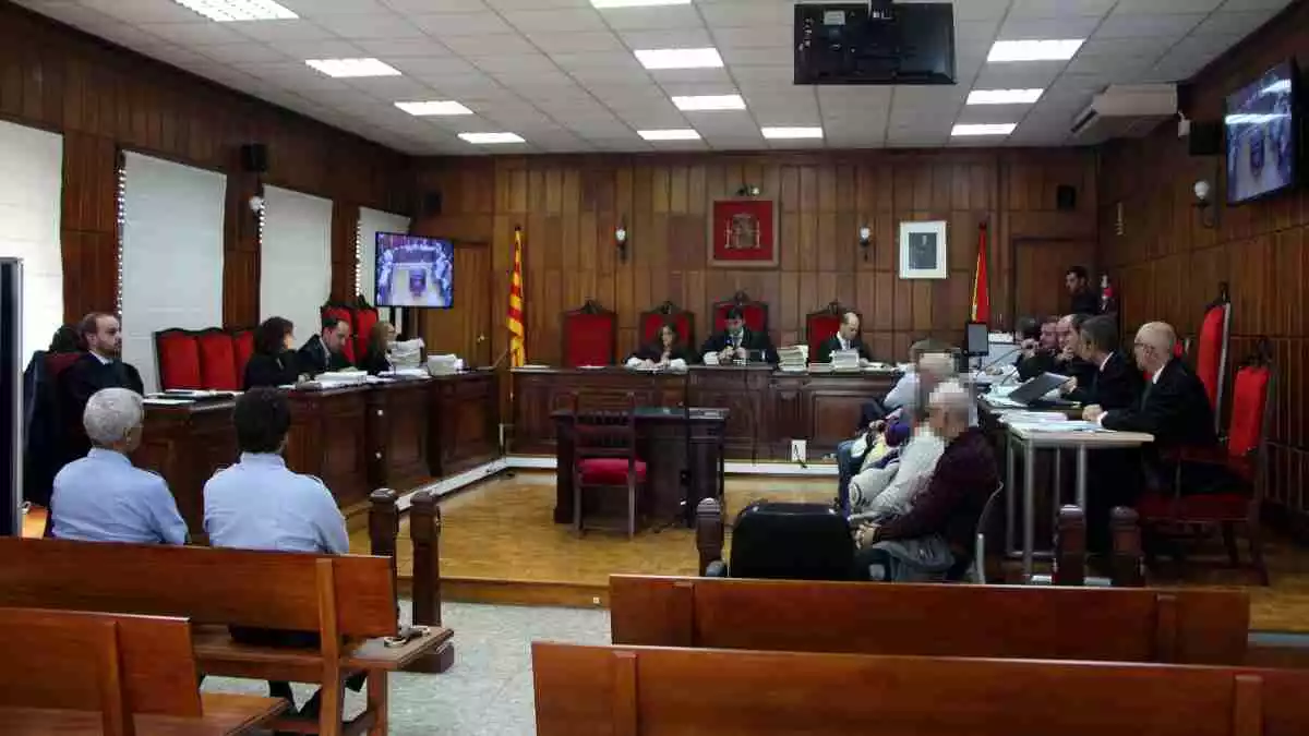 Imatge d'arxiu d'un judici a l'Audiència de Tarragona