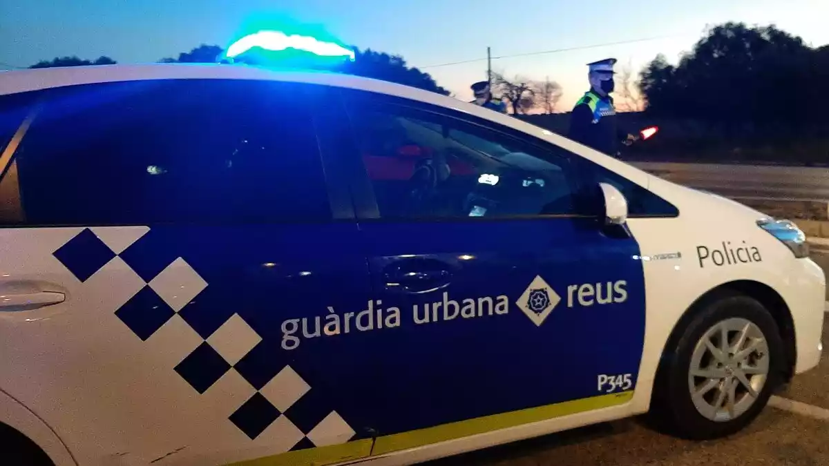Imatge d'una patrulla de la Guàrdia Urbana de Reus