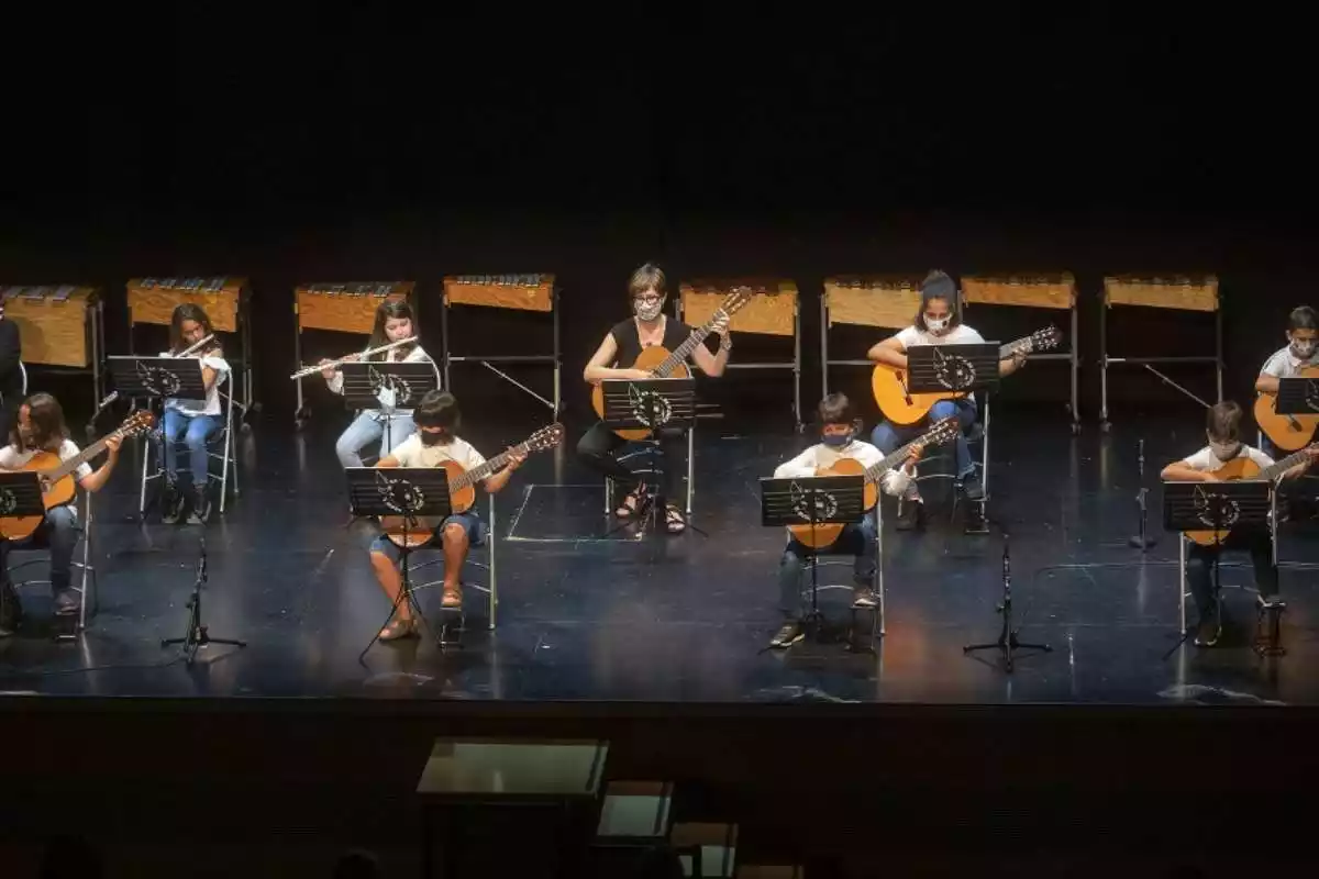 Concert realitzat al Morell dins del cicle de concerts d'estiu