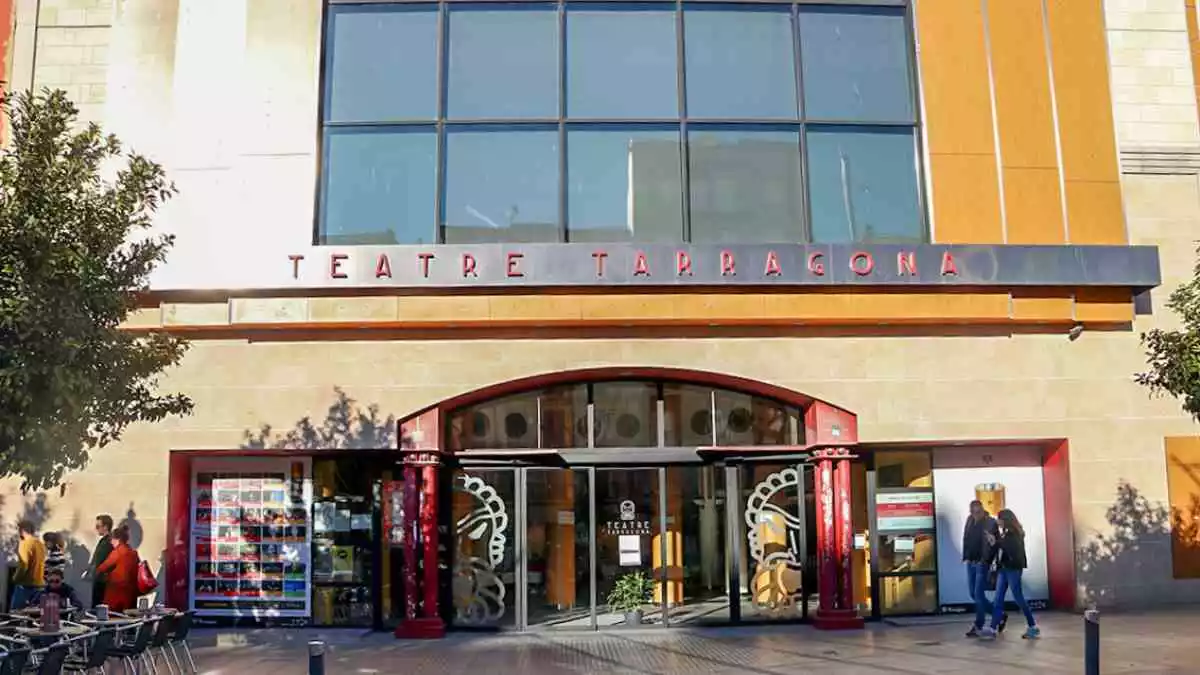 Imatge d'arxiu de l'exterior del Teatre Tarragona