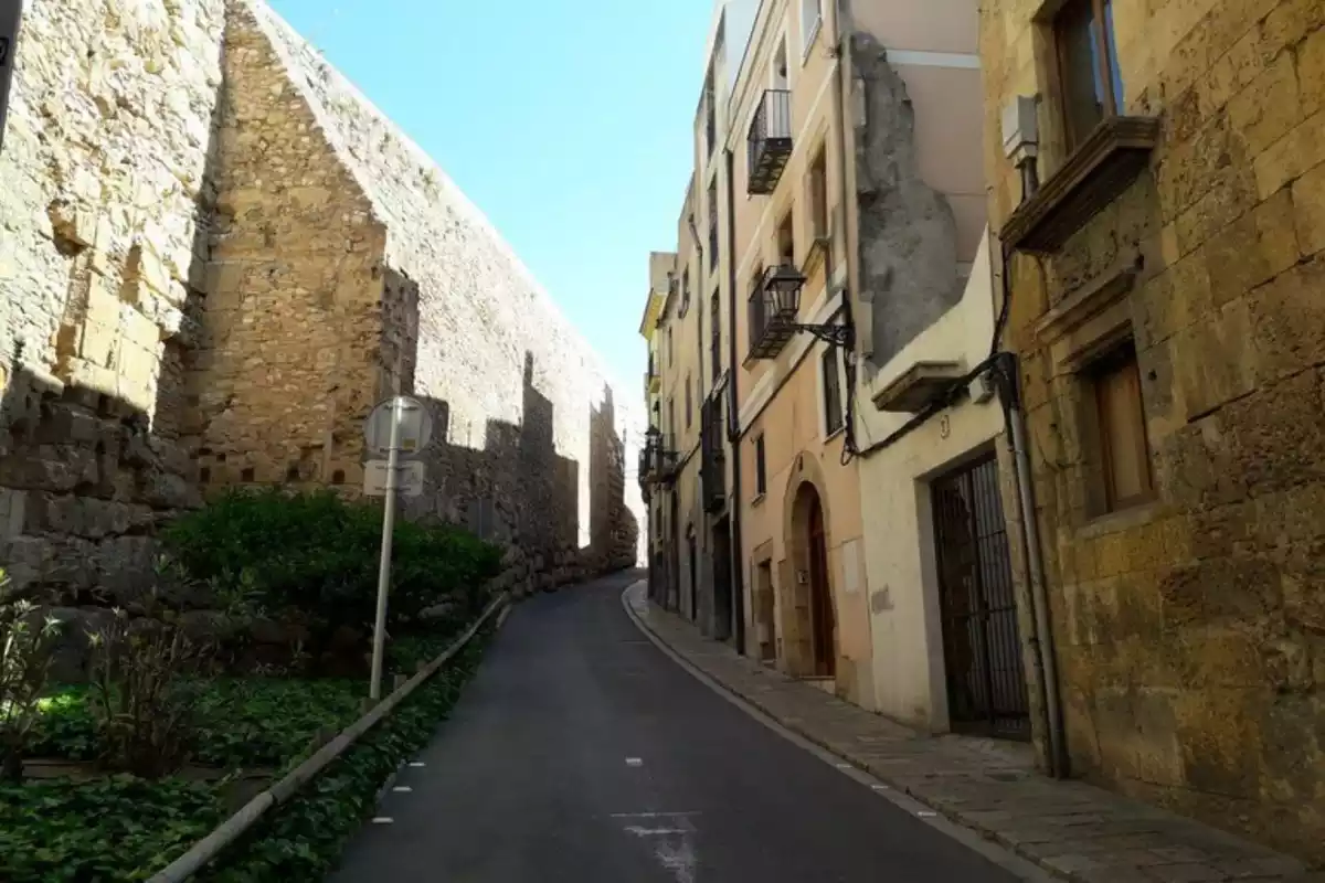 Imatge de la muralla de Tarragona.