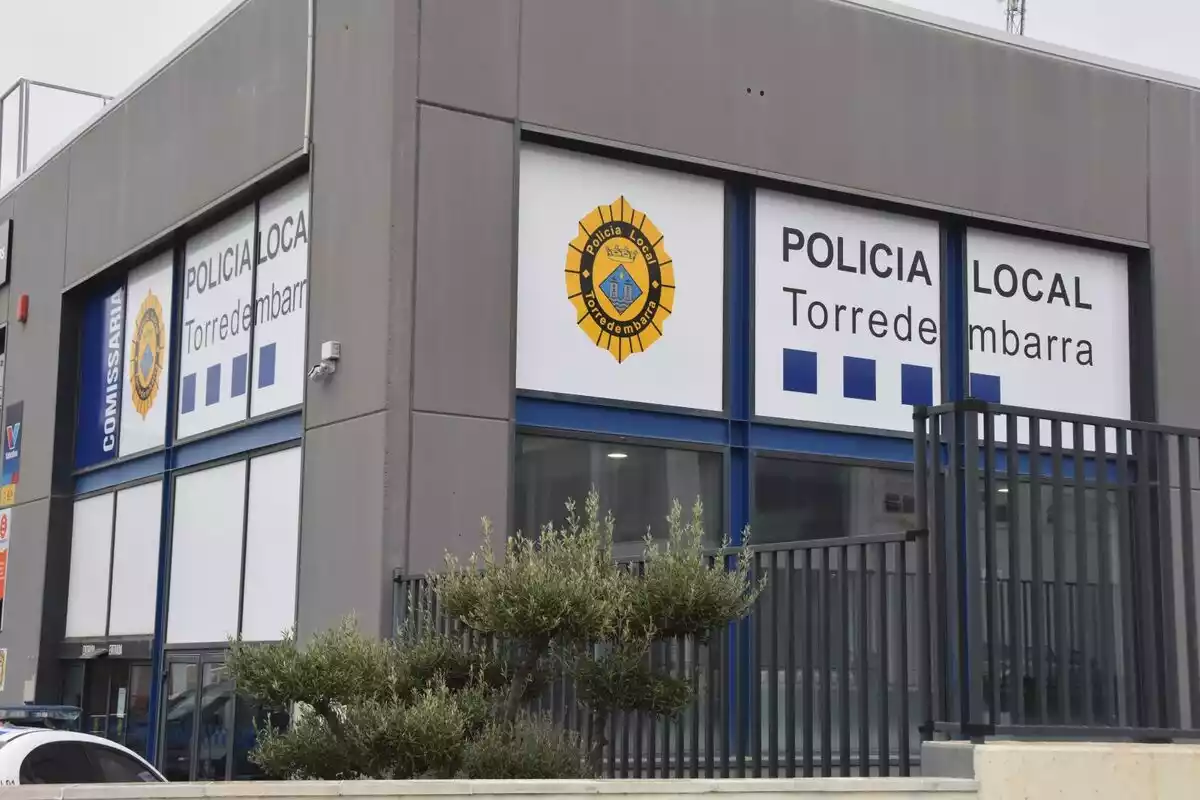 Imatge de la comissaria de la Policia Local de Torredembarra
