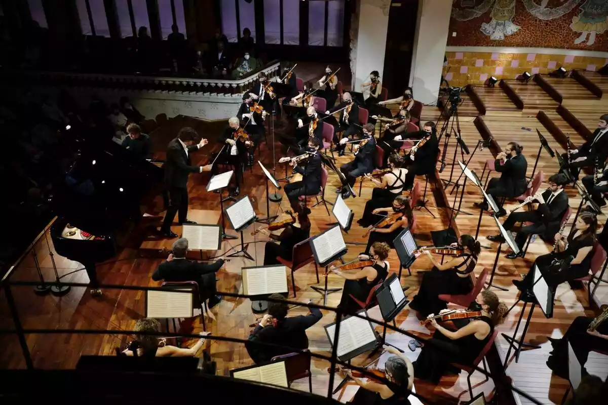 Imatge d'un concert de la Franz Schubert Filharmonia