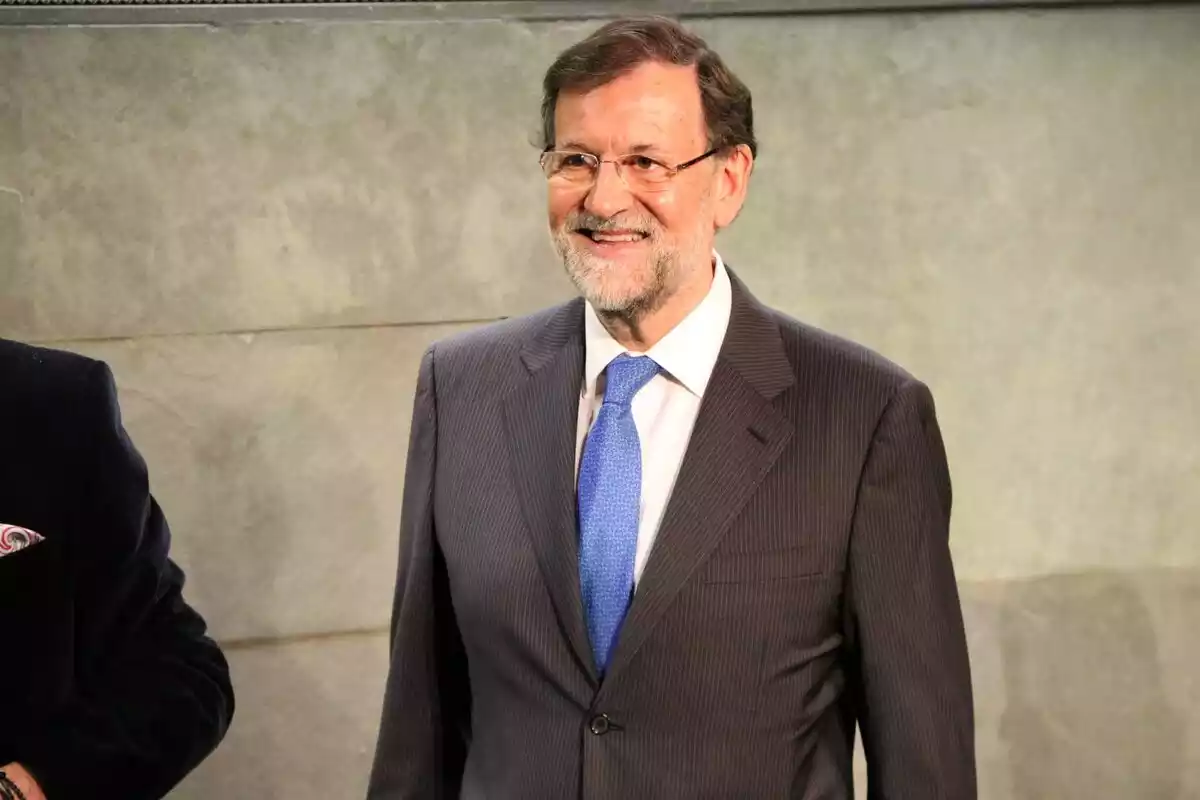 Pla mitjà de l'expresident del govern espanyol i del Partit Popular, Mariano Rajoy