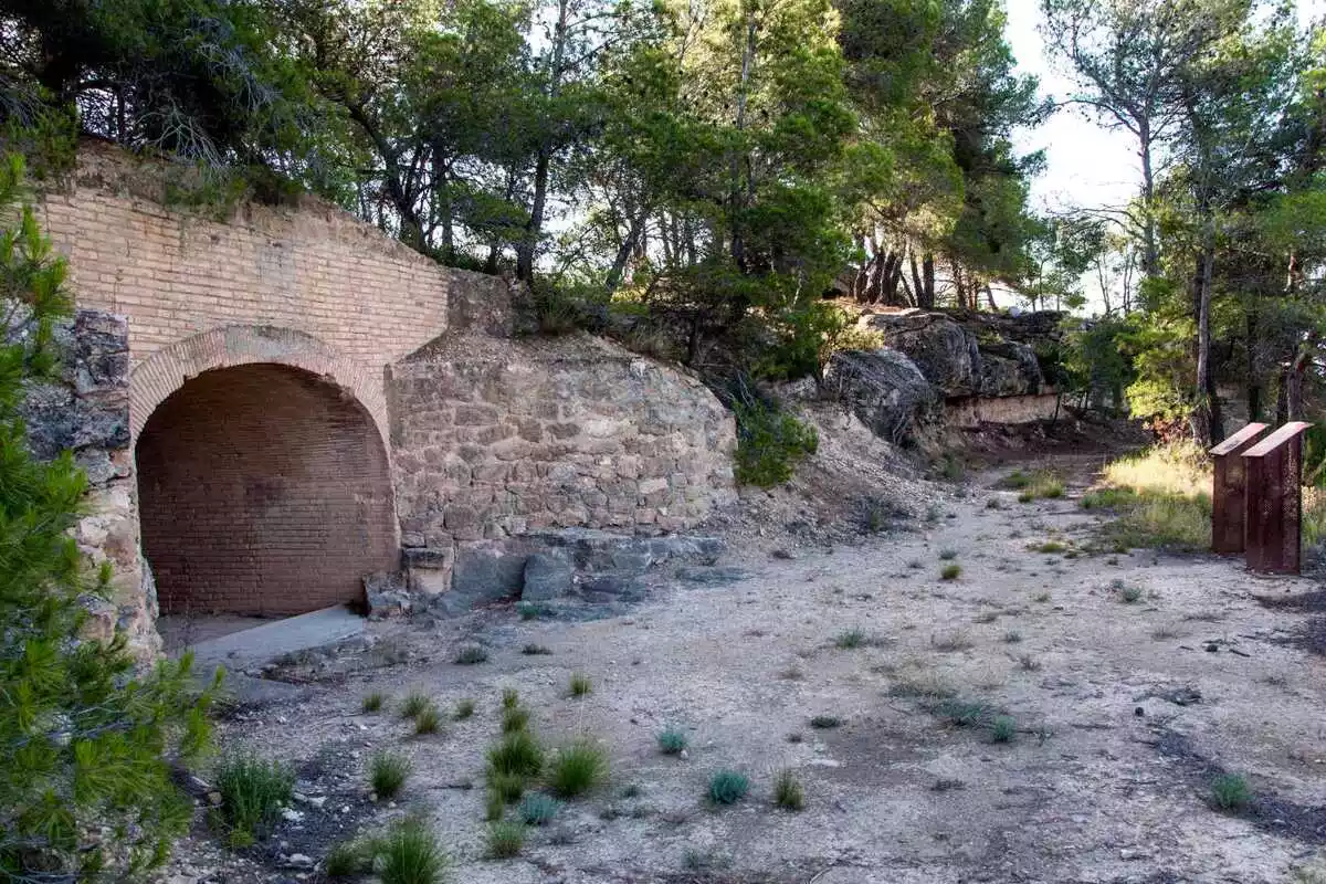Imatge del Fort de Milet, a Caseres, on es van trobar les granades