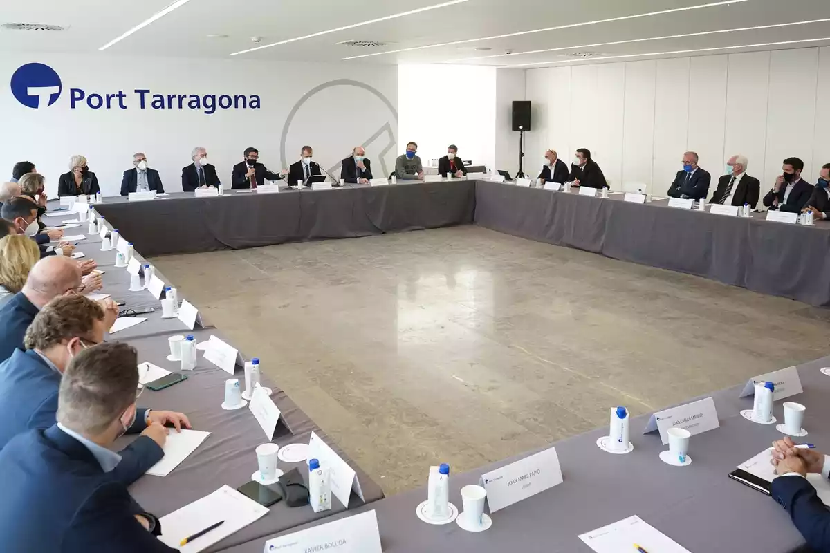 Reunió per la presentació dels projectes estratègics del Port de Tarragona