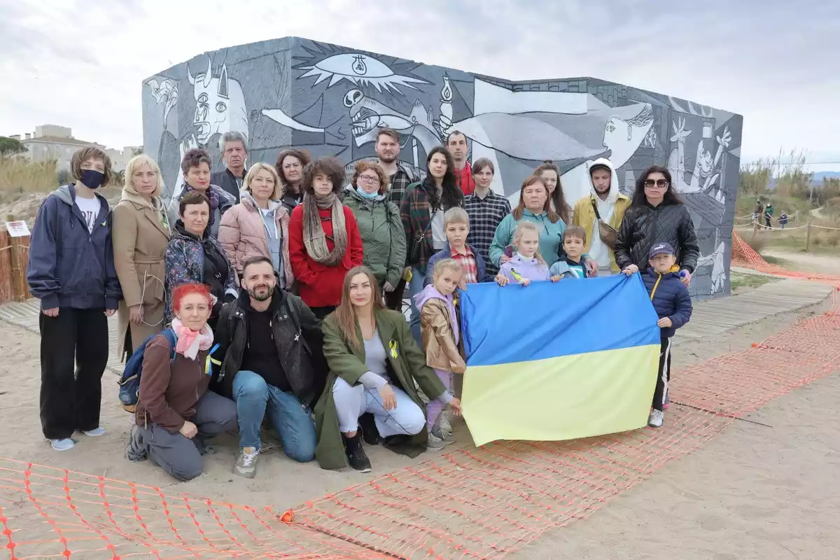 Els ucraïnesos, al búnquer de les Madrigueres.
