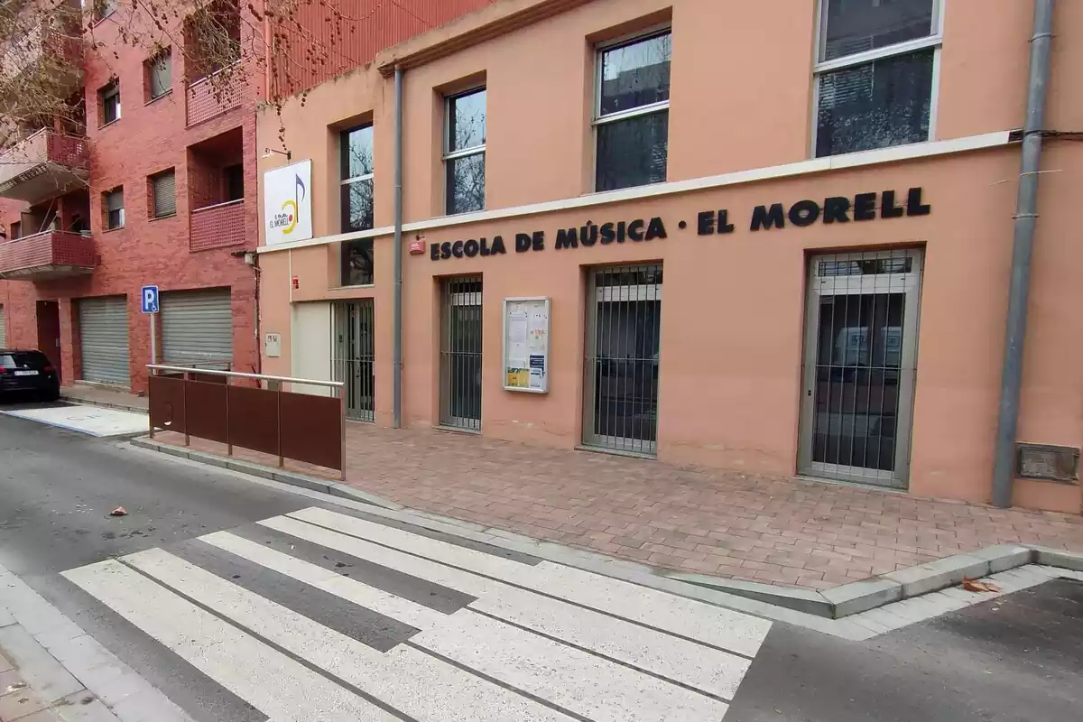 Façana de l'Escola de Música El Morell