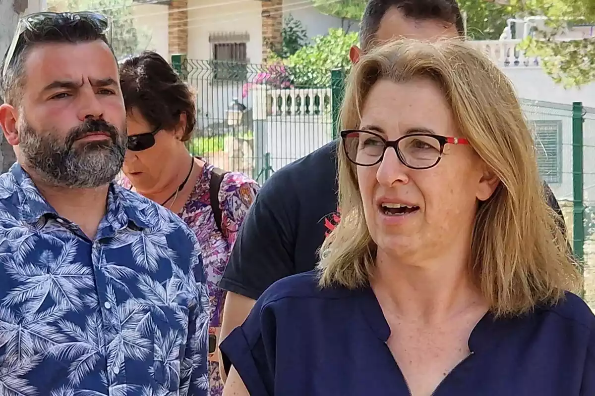 La candidata d'ERC a Cunit, Carme Martínez.