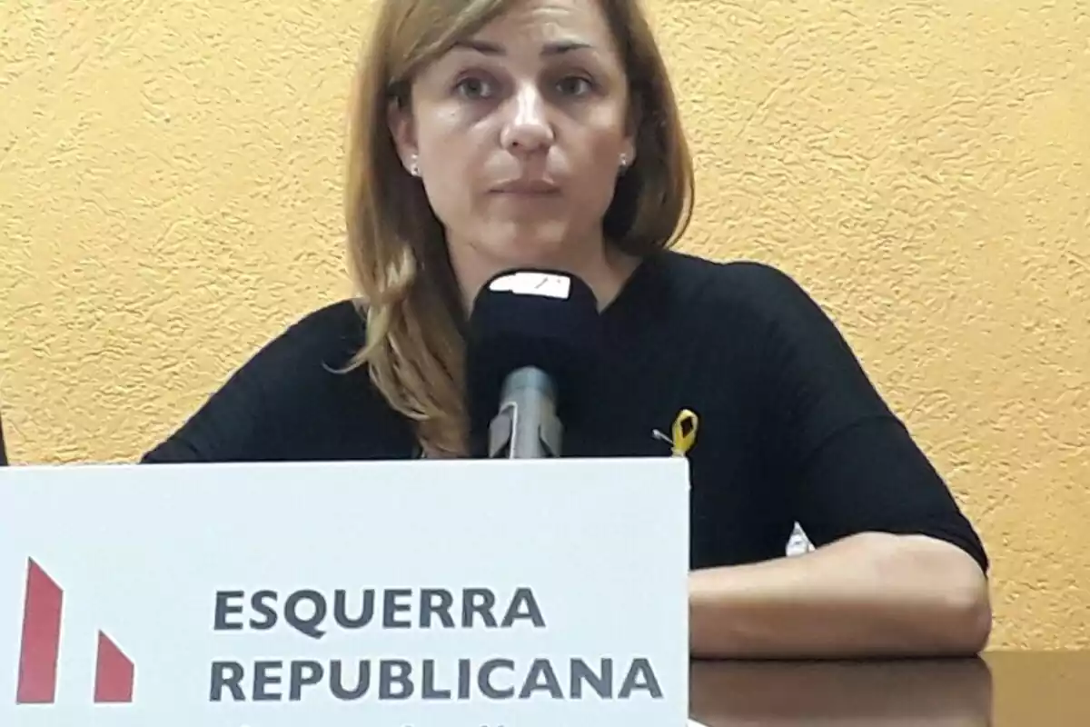 La regidora d'ERC del Vendrell Eva Mata.