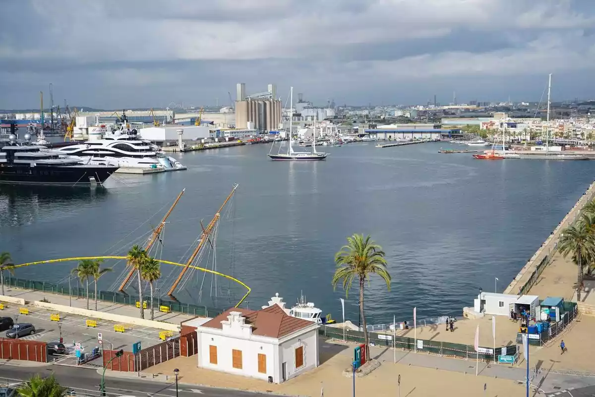 Imatge del Port de Tarragona.