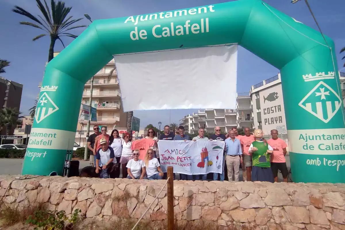 Presentació de la primera Cursa Solidària de Calafell i Cunit.