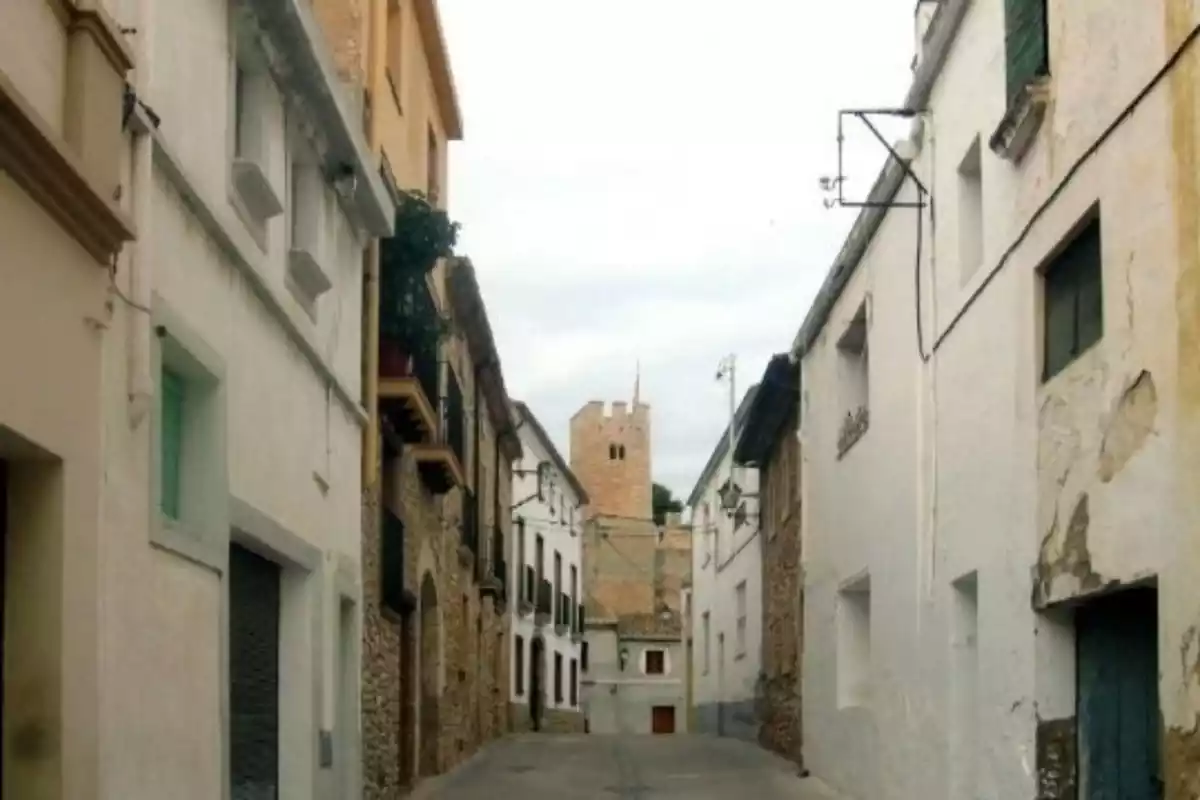 El nucli antic de Santa Oliva.