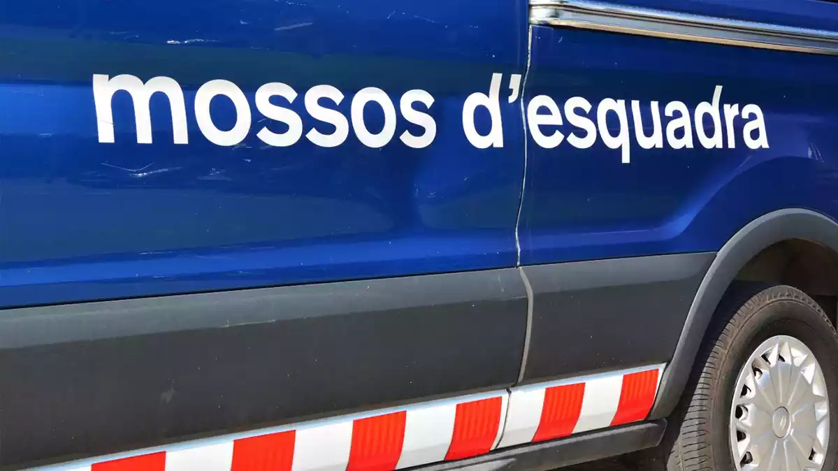 Imagen de uno vehiculo de los Mossos d'Esquadra de Cataluña