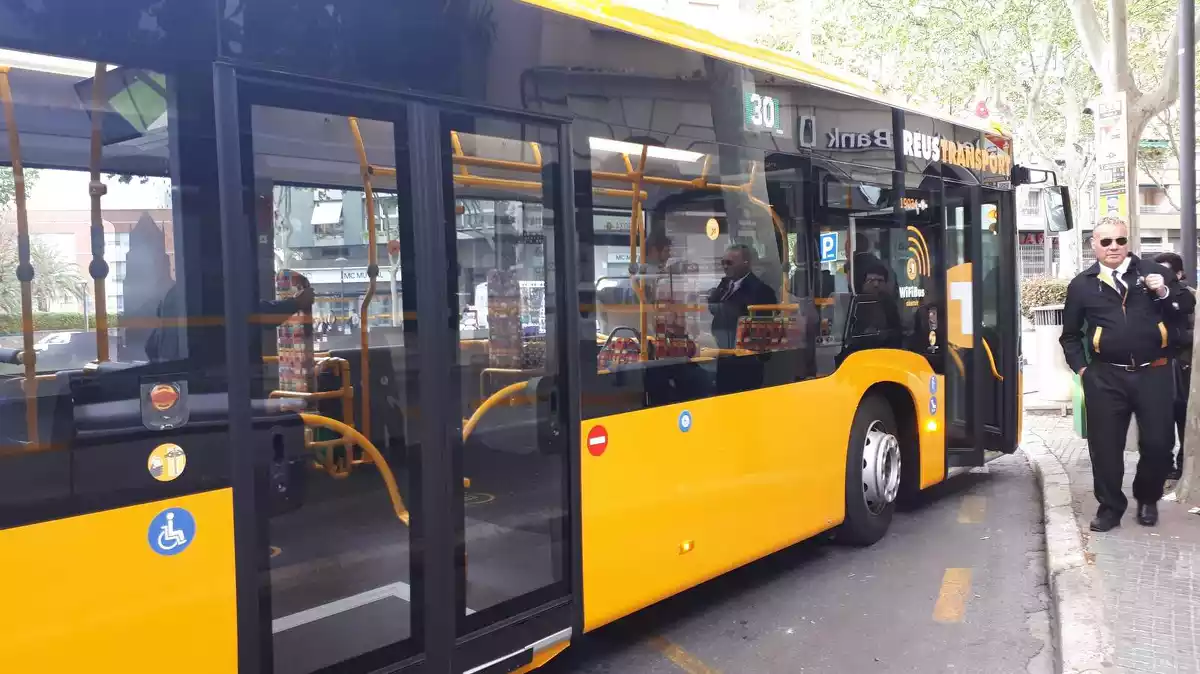 Imatge d'un autobús urbà de Reus