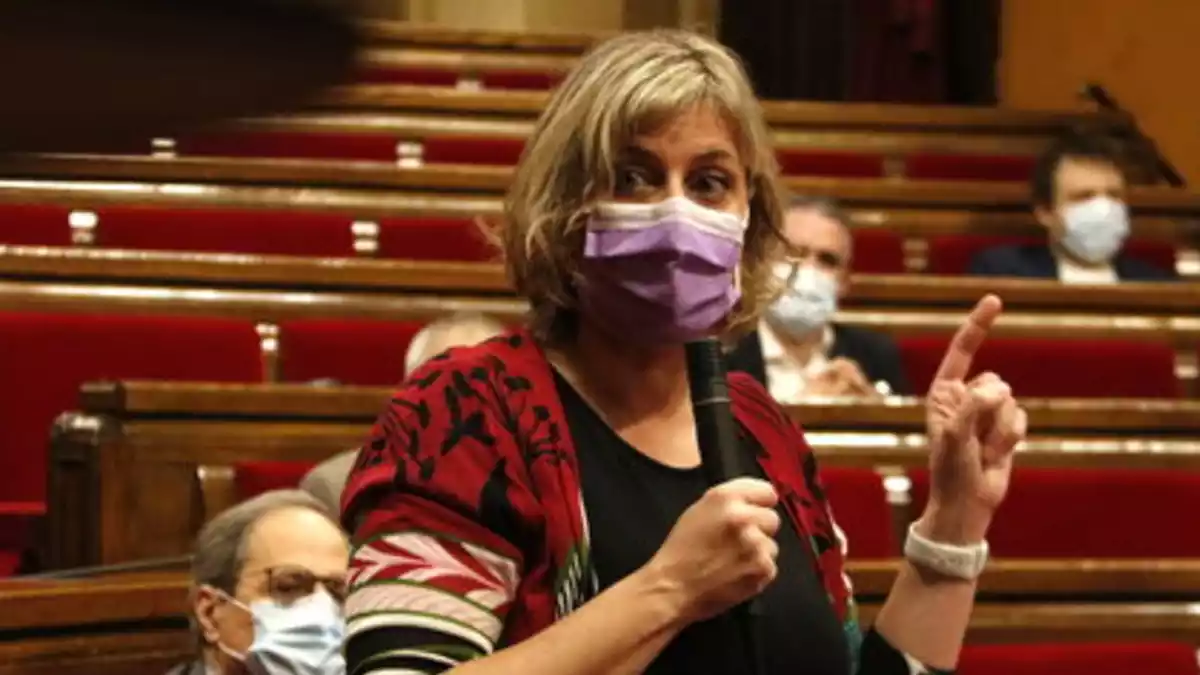 Alba Vergés al Parlament