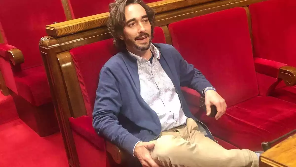 Carles Castillo, al Parlament de Catalunya