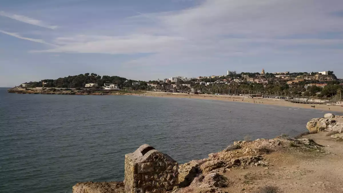 La platja de la Savinosa, pla general