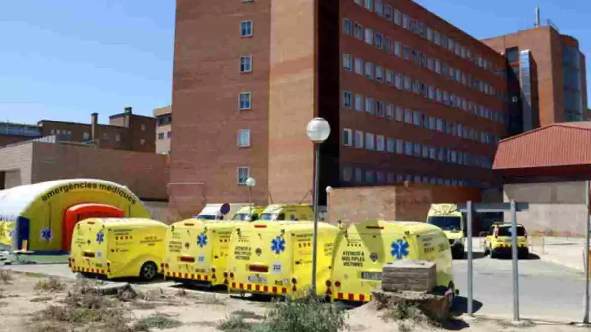 Hospital de Campanya a Lleida aixecat pel SEM