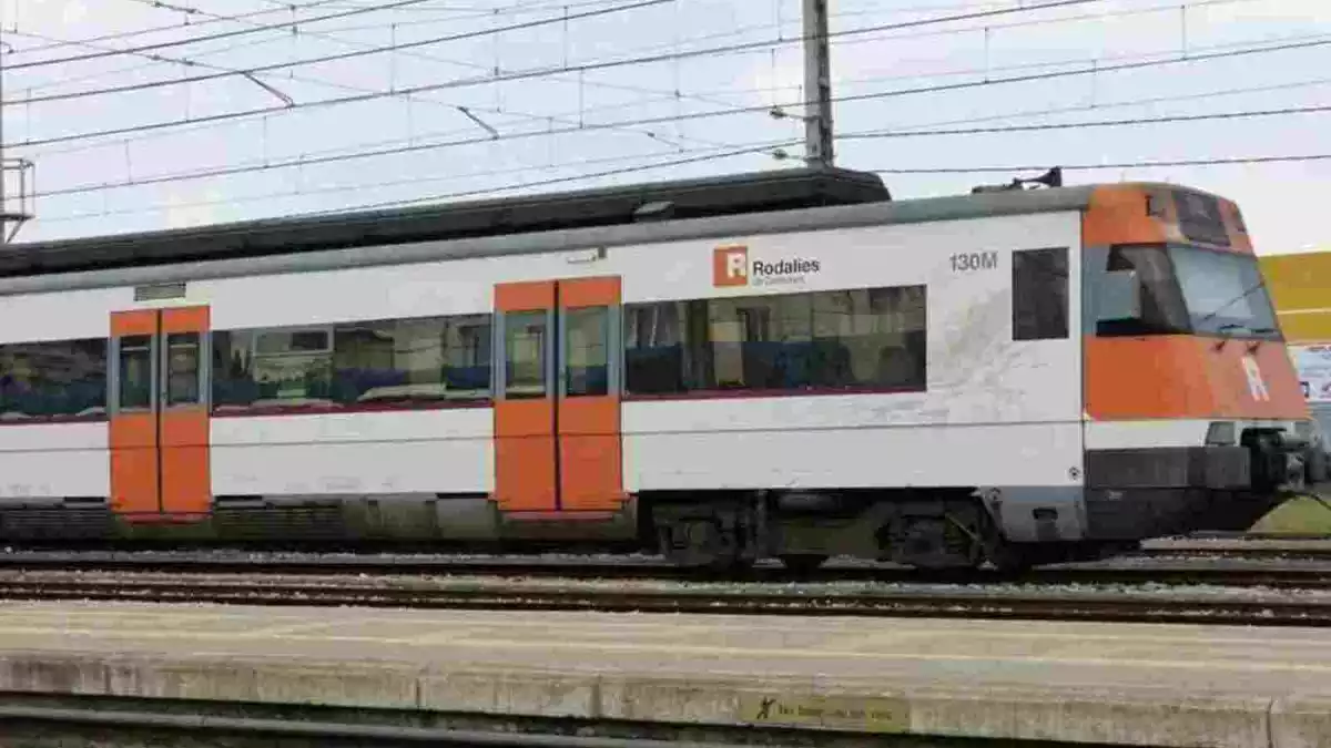 Imatge d'un tren de Rodalies de Renfe