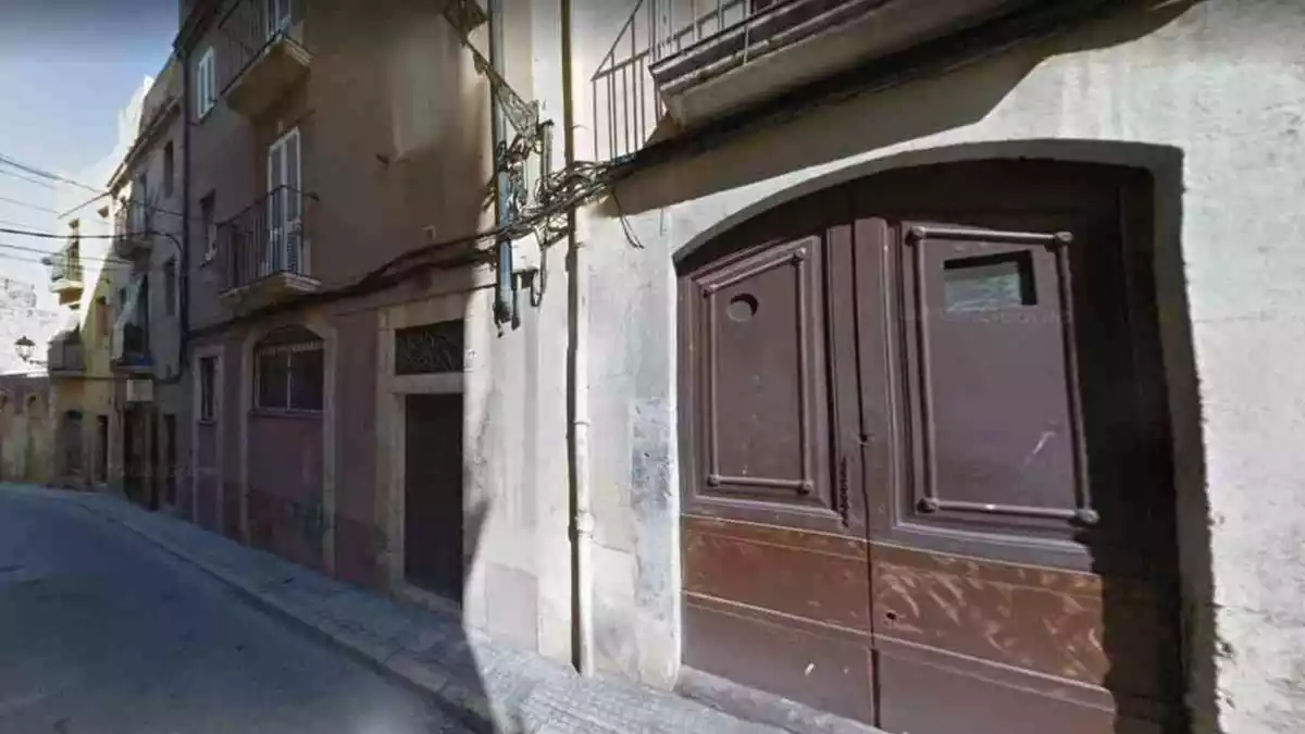 Imatge del carrer d'en Salines, a la Part Alta de Tarragona