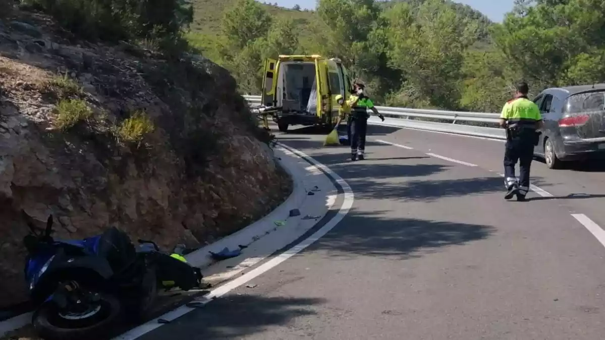 Accident de trànsit al Baix Penedès.