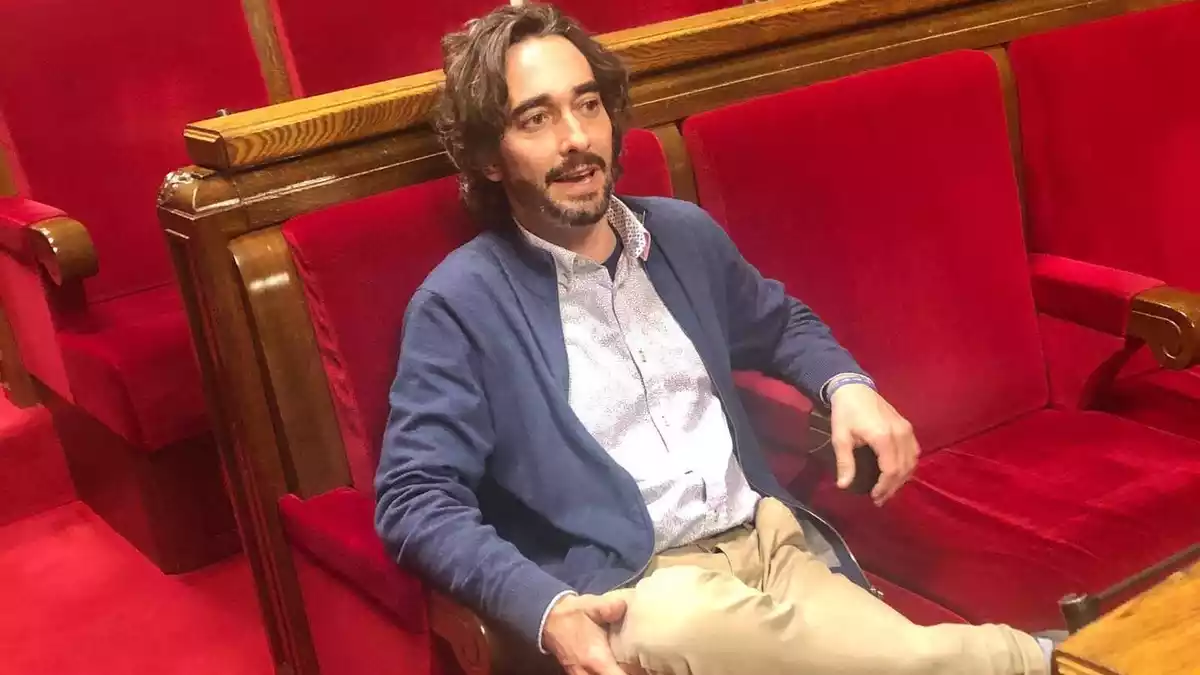 Carles Castillo, al Parlament de Catalunya