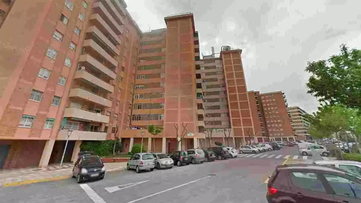 Imatge del bloc Xile, al barri tarragoní de Sant Pere i Sant Pau