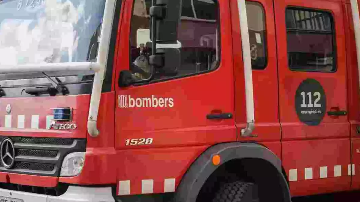 Imatge d'arxiu d'un camió dels Bombers de la Generalitat