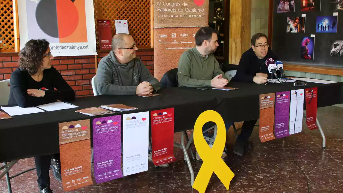 Presentació del Congrés de Pastorets de Catalunya de l’Espluga de Francolí.