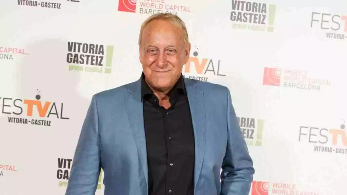 Josep Maria Mainat durant una gala del Festival de Televisió de Vitòria