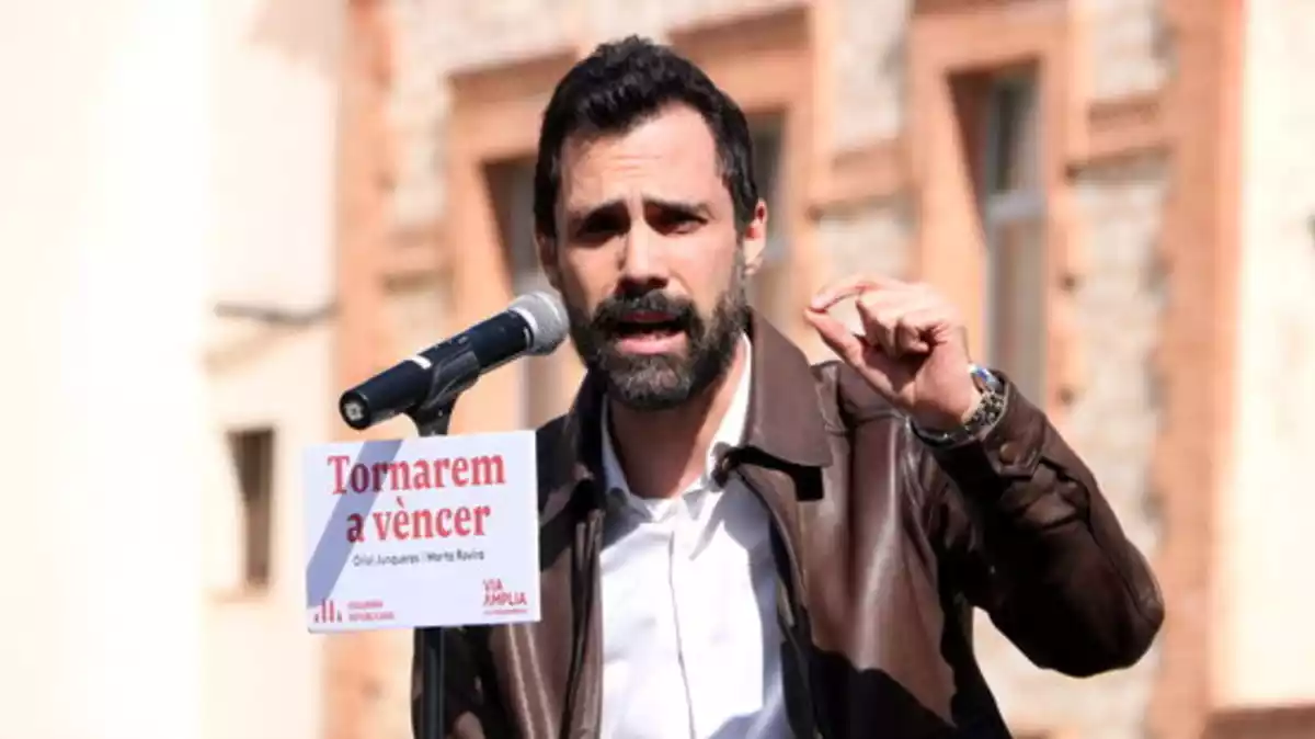Roger Torrent (ERC), en un acte públic a Tarragona