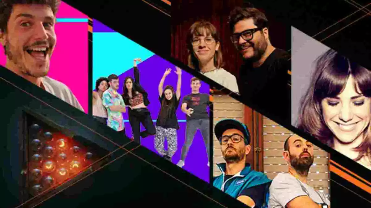 Imatge promocional Aposta Digital TV3 amb Miki Núñez, Jair Domínguez i Peyu entre altres