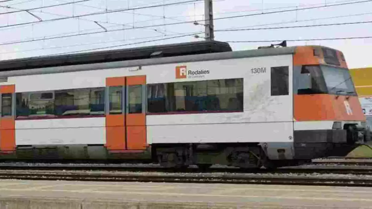 Imatge d'un tren de Rodalies de Renfe