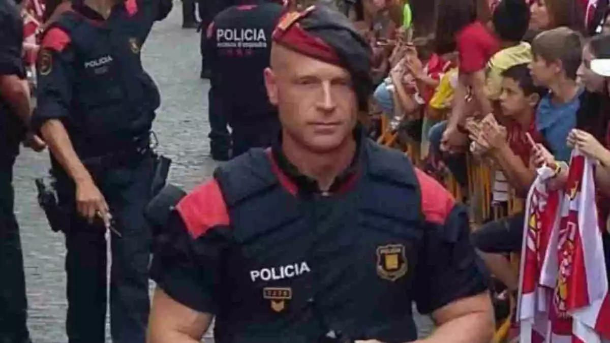 Manel Cordón, sotsinspector dels Mossos d'Esquadra.