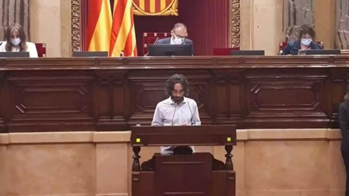 El diputat tarragoní Carles Castillo, en una imatge d'arxiu al Parlament de Catalunya