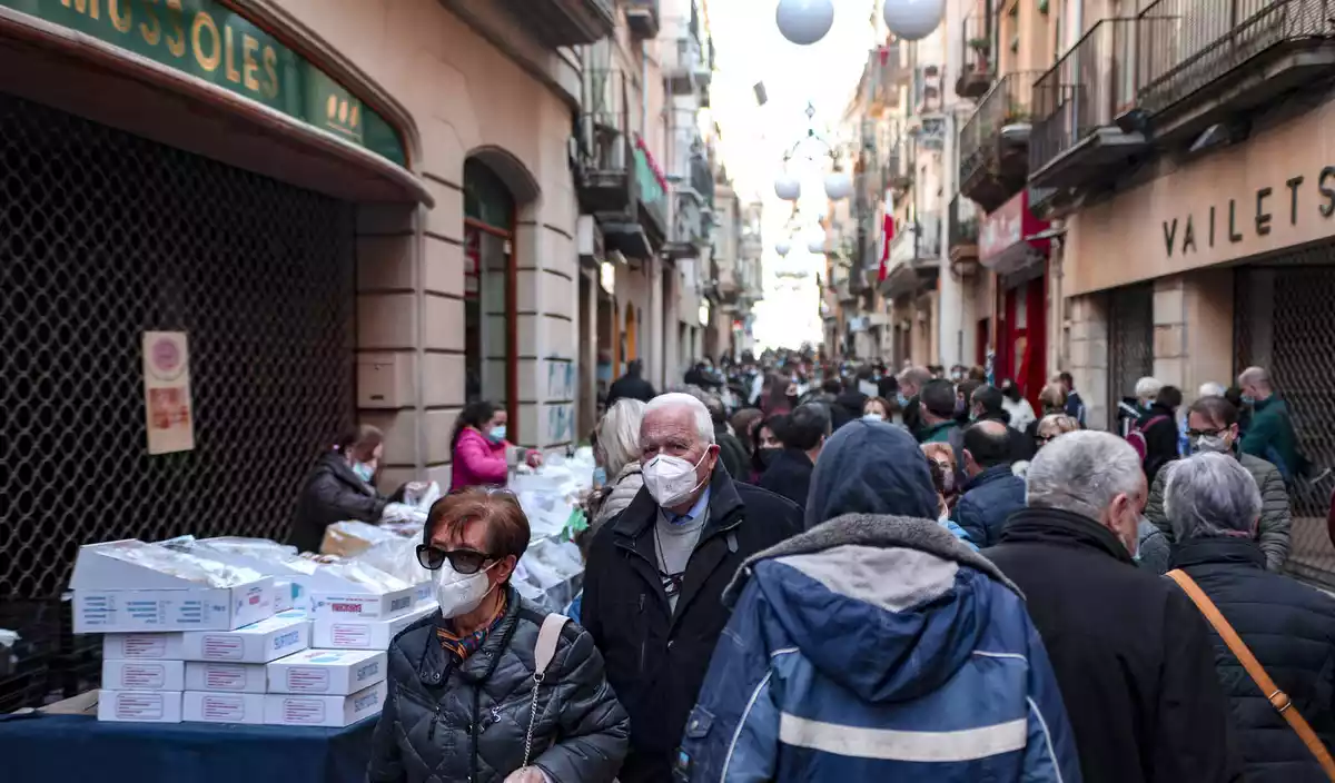 El Mercat de Nadal de Valls 2020 s'adapta a la pandèmia