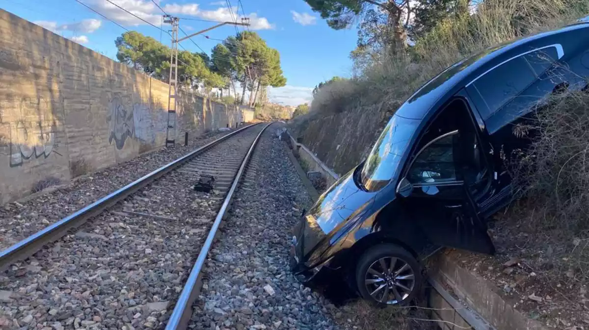 Imatge d'un vehicle accidentat, a Reus